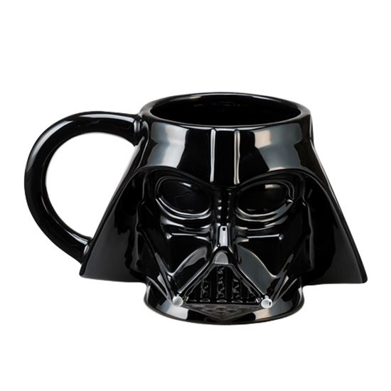 Star Wars Darth Vader Sculpted Mask / Head 18 oz Ceramic Mug, NEW UNUSED picture