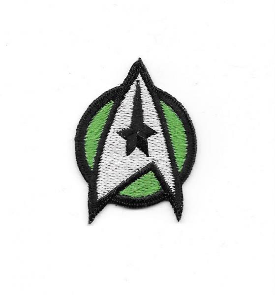 Star Trek: The Motion Picture Movie Medical Green Logo Embroidered Patch NEW picture