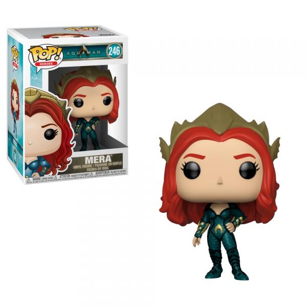 Aquaman Movie Mera Wearing Crown Vinyl POP! Figure Toy #246 FUNKO MIB