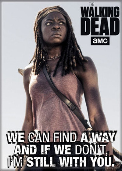 The Walking Dead TV Series Michonne We Can Find A Way Photo Refrigerator Magnet picture