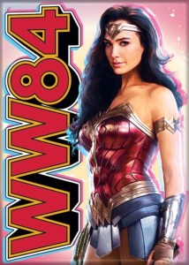 Wonder Woman 1984 Movie Pink Background Photo Image Refrigerator Magnet NEW picture