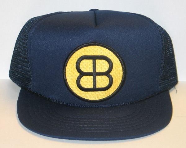 Buckaroo Banzai Blue Blaze Irregular Embroidered Patch Black Baseball Cap Hat