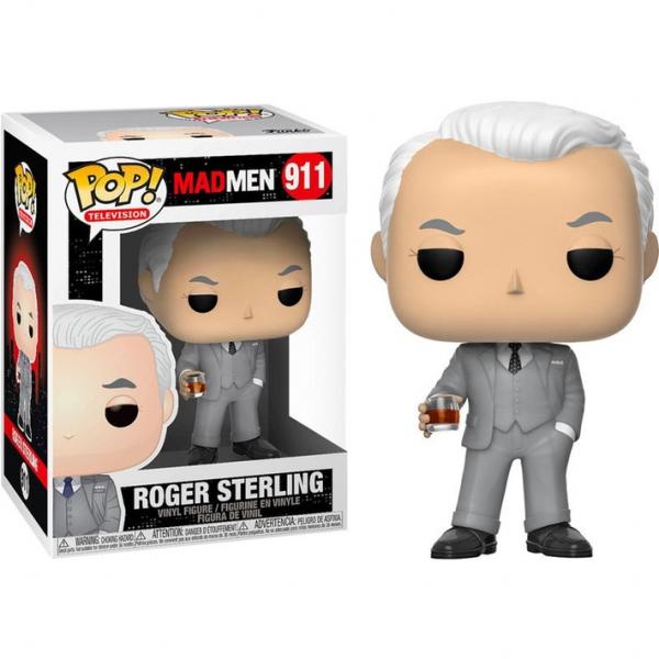 Mad Men TV Series Roger Sterling Vinyl POP! Figure Toy #911 FUNKO NEW MIB picture