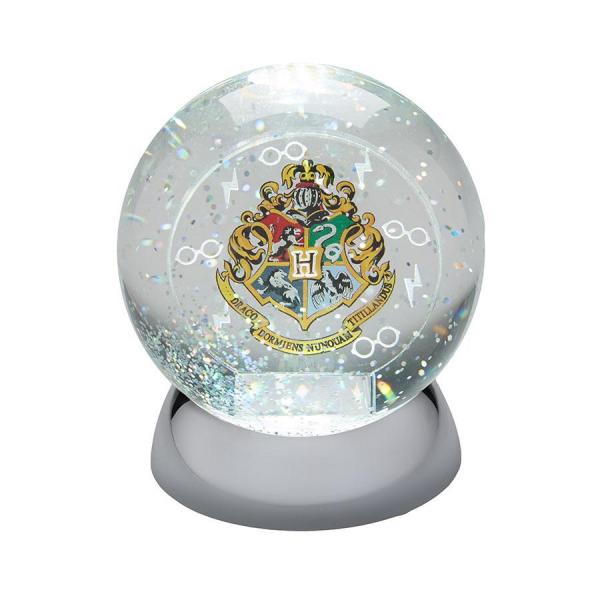 Harry Potter Hogwarts School Logo 100 mm Waterdazzler Water Globe NEW BOXED picture