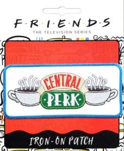 Friends TV Series Central Perk Logo Embroidered Patch NEW UNUSED