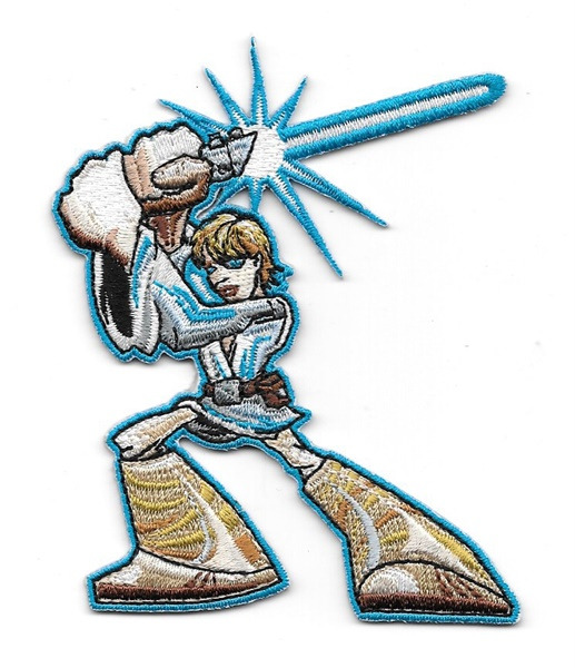 Star Wars Luke Skywalker with Light Saber Figure Embroidered Patch NEW UNUSED picture