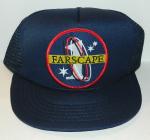 Farscape TV Series Name Logo Embroidered Patch on a Blue Baseball Cap Hat NEW