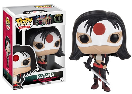 Suicide Squad Katana Vinyl POP Figure Toy #100 FUNKO NEW NIB picture