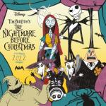 Walt Disney The Nightmare Before Christmas Art 16 Month 2022 Wall Calendar NEW