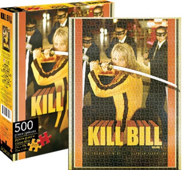 Kill Bill Volume 1 One Sheet Movie Poster Image 500 Piece Jigsaw Puzzle SEALED