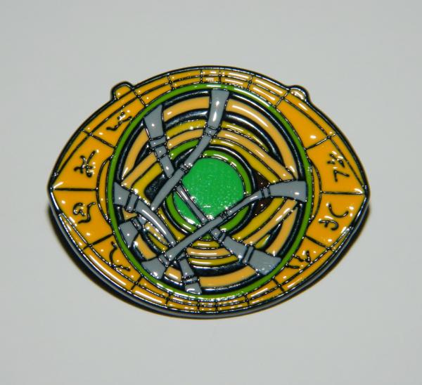 Marvel Comics Doctor Strange Eye of Agamotto Colored Metal Enamel Pin NEW UNUSED