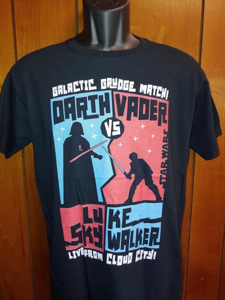 Vader vs Luke t-shirt picture