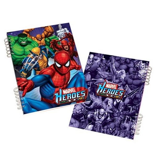 Marvel Comics Heroes and Villians Lenticular/Hologram Notebook NEW UNUSED