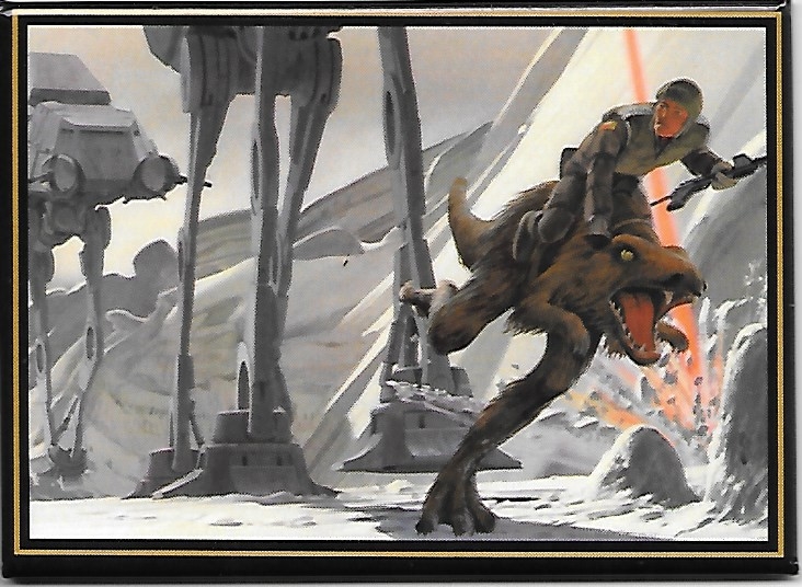 Star Wars Ralph McQuarrie AT-AT Hoth Concept Art Image Refrigerator Magnet NEW picture