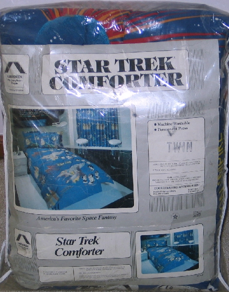 Classic Star Trek TV Series Illustrated Twin Comforter NEW UNUSED picture