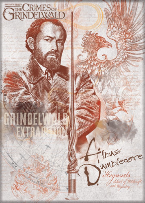 Fantastic Beasts The Crimes of Grindelwald Dumbledore Image Magnet Harry Potter