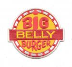 DC Comics CW TV Shows Big Belly Burger Logo Embroidered 4 Inch Patch NEW UNUSED