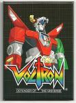 Voltron Animated Figure Image on Black Refrigerator Magnet NEW UNUSED