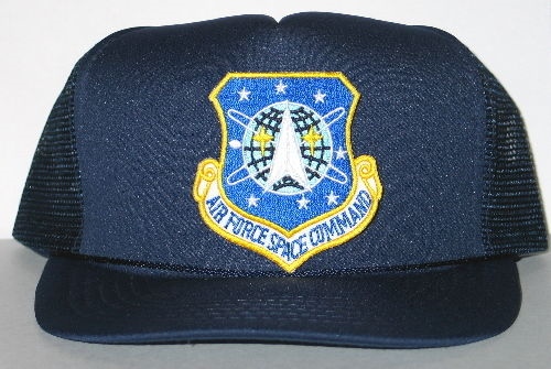 Stargate SG-1 Space Command Logo Patch on a Blue Baseball Cap Hat NEW