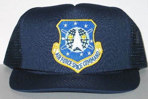 Stargate SG-1 Space Command Logo Patch on a Blue Baseball Cap Hat NEW picture