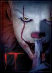 Stephen King's It The 2017 Movie Pennywise & Logo Refrigerator Magnet NEW UNUSED