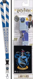 Harry Potter House Of Ravenclaw Colors and Name Lanyard with Logo Badge Holder picture