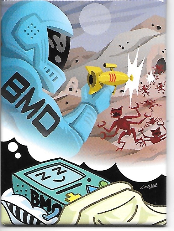Adventure Time Animated TV Series BMO Space Dream Refrigerator Magnet NEW UNUSED