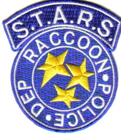 Resident Evil S.T.A.R.S. Raccoon Police Blue Logo Embroidered Patch NEW UNUSED picture