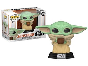 Star Wars The Mandalorian The Child with Cup POP! Toy #378 FUNKO MIB Baby Yoda