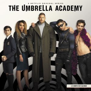 The Umbrella Academy TV Series 12 Month 2022 Photo Wall Calendar NEW SEALED