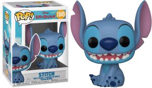 Walt Disney Lilo & Stitch Sitting Stitch Vinyl POP Figure Toy #1045 FUNKO NIB picture