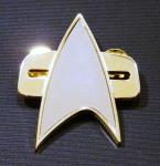 Star Trek: Voyager Full Size Chest Communicator Cloisonne Metal Pin NEW UNUSED