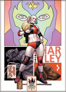 DC Comics Harley Quinn Comic Book #73 Comic Art Refrigerator Magnet NEW UNUSED
