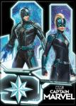 Captain Marvel Movie Carol and Yon-Rogg Kree Warriors Refrigerator Magnet UNUSED