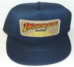 Indiana Jones & the Kingdom of the Crystal Skull Patch on Black Baseball Cap Hat