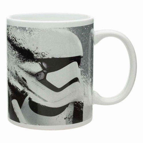 Star Wars The Force Awakens Stormtrooper 14 Ounce Ceramic Coffee Mug, NEW UNUSED picture