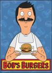 Bob’s Burgers Animated TV Series Bob With Burger Refrigerator Magnet NEW UNUSED
