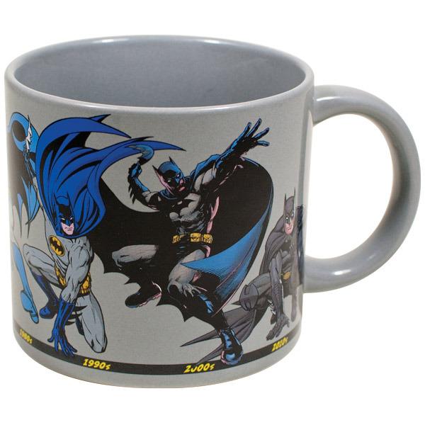 DC Comics Batman Comic Art Through The Years 14 oz Ceramic Coffee Mug NEW UNUSED picture