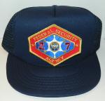 Outland Federal Security Agency Logo Embroidered Patch on Black Baseball Cap Hat
