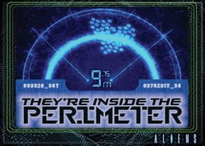 Aliens Original Movie They’re Inside The Perimeter Refrigerator Magnet UNUSED picture