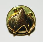 Star Trek: The Next Generation Micro Communicator Metal Enamel Gold Pin NEW
