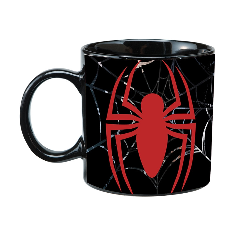 The Amazing Spider-Man Swinging 20 oz Heat Reactive Ceramic Coffee Mug UNUSED picture