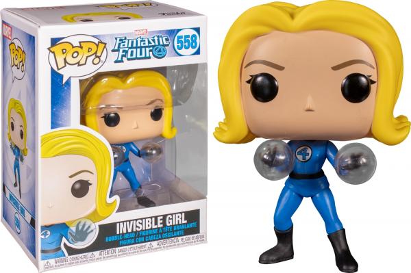 Marvel Comics Fantastic Four Invisible Girl Vinyl POP! Figure #558 FUNKO NEW MIB picture