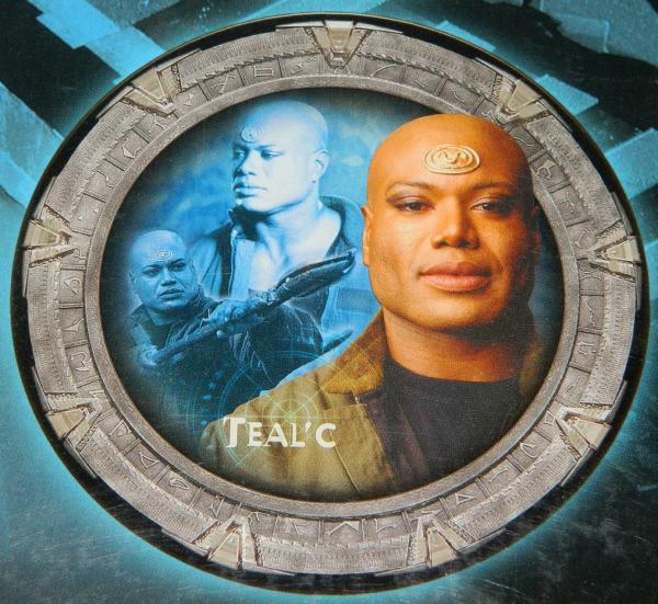 Stargate SG-1 Teal'c Collage Ltd. Edition Numbered Bone China Plate 2004 COA NEW UNUSED picture