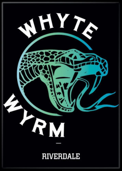 Riverdale TV Series Whyte Wyrm Bar Serpent Logo Refrigerator Magnet Archie NEW