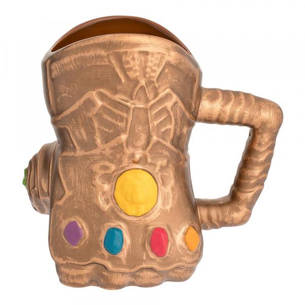 Marvel Avengers Infinity War Gauntlet 20 oz Sculpted Ceramic Mug NEW UNUSED picture