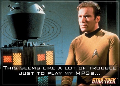 Star Trek: The Original Series Seems Like a Lot of Trouble Fridge Magnet UNUSED