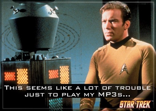 Star Trek: The Original Series Seems Like a Lot of Trouble Fridge Magnet UNUSED picture