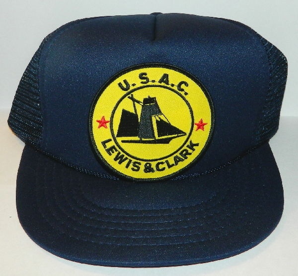 Event Horizon Movie Lewis & Clark Logo Patch one a Blue Baseball Cap Hat NEW