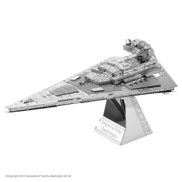 Star Wars Star Destroyer Metal Earth 3-D Laser Cut Steel Model Kit #MMS254 NEW picture